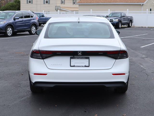 new 2025 Honda Accord car, priced at $29,845