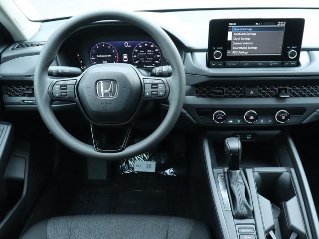 new 2025 Honda Accord car, priced at $29,845