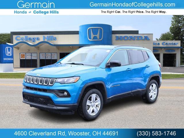 used 2022 Jeep Compass car, priced at $20,459