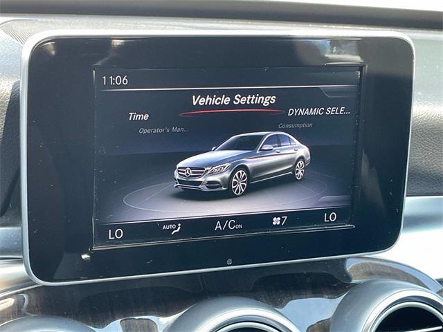 used 2017 Mercedes-Benz C-Class car, priced at $13,475