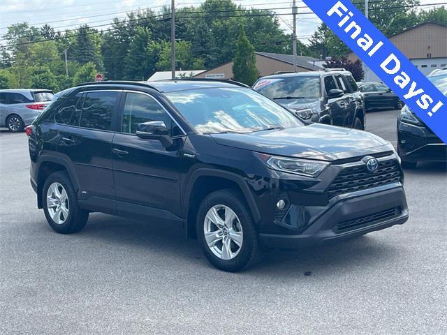 used 2021 Toyota RAV4 Hybrid car, priced at $21,490