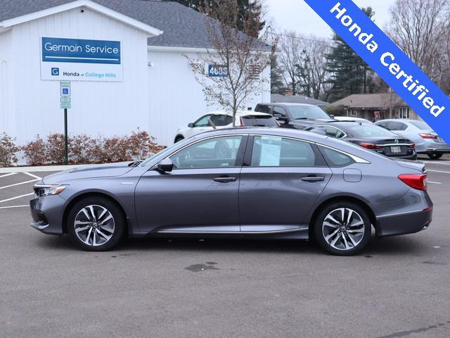 used 2021 Honda Accord Hybrid car, priced at $24,120