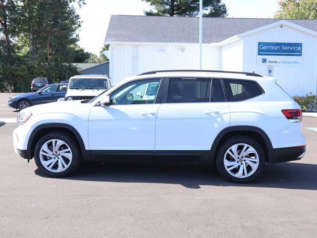 used 2021 Volkswagen Atlas car, priced at $23,552