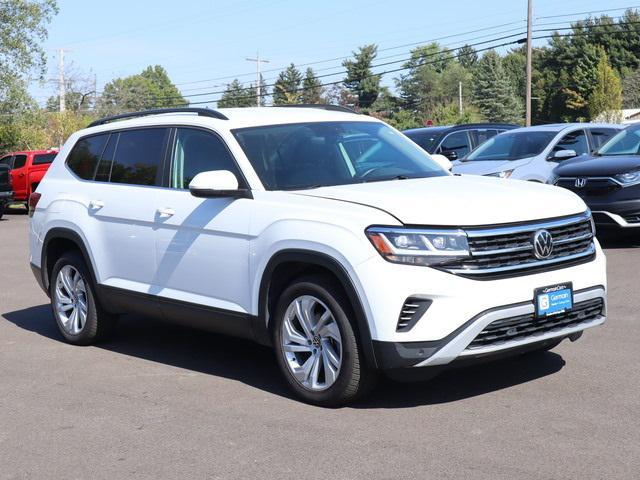 used 2021 Volkswagen Atlas car, priced at $23,552