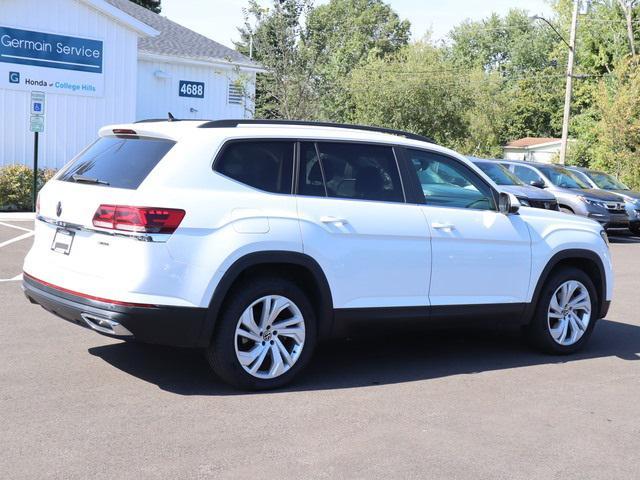 used 2021 Volkswagen Atlas car, priced at $23,552