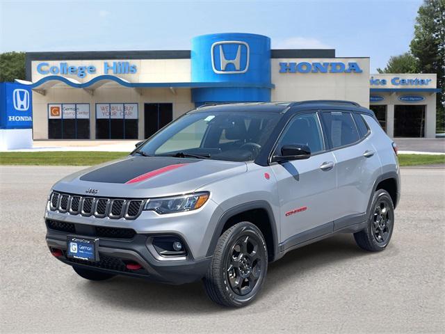 used 2023 Jeep Compass car, priced at $25,341