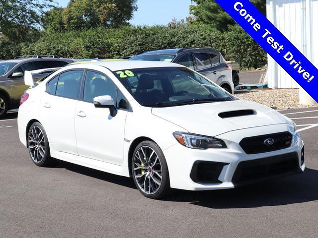 used 2020 Subaru WRX STI car, priced at $24,998