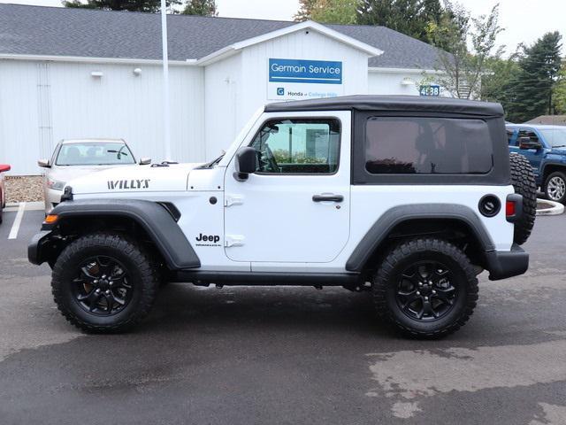 used 2023 Jeep Wrangler car, priced at $35,589