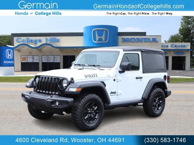 used 2023 Jeep Wrangler car, priced at $35,589