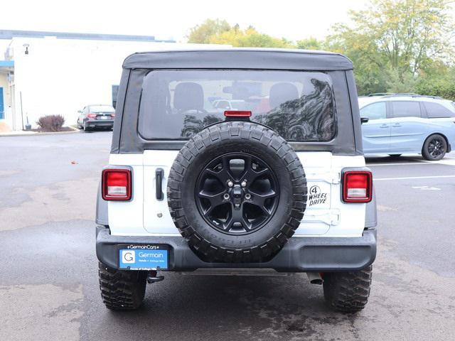 used 2023 Jeep Wrangler car, priced at $35,589