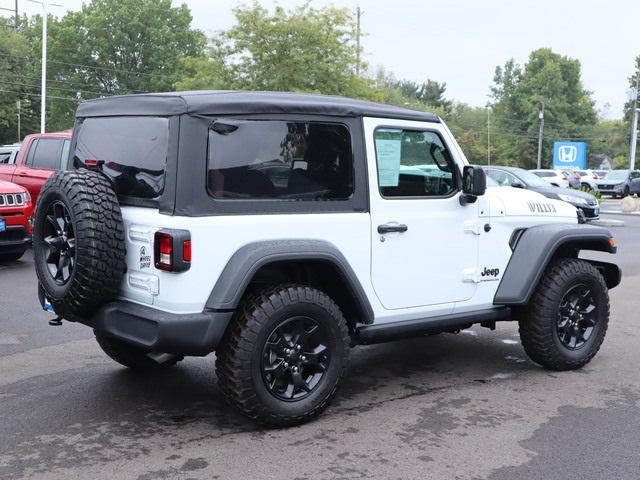 used 2023 Jeep Wrangler car, priced at $35,589