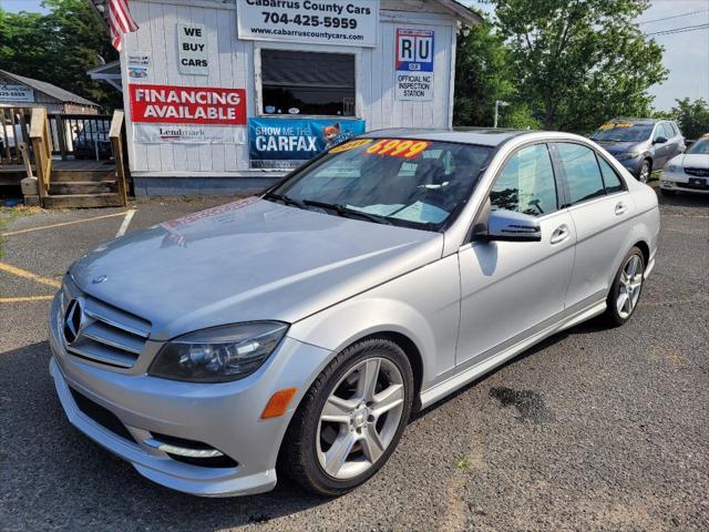 used 2011 Mercedes-Benz C-Class car, priced at $6,999