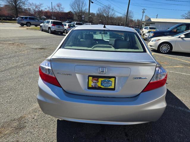 used 2012 Honda Civic Hybrid car, priced at $8,999