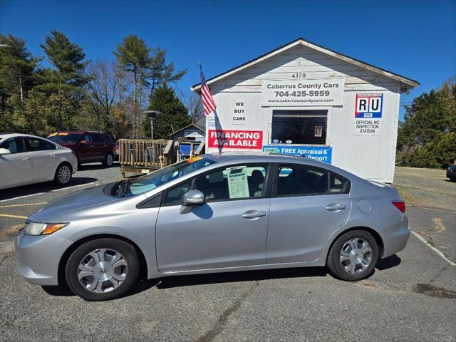 used 2012 Honda Civic Hybrid car, priced at $8,999