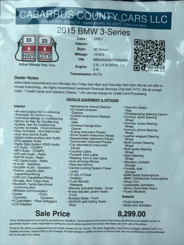 used 2015 BMW 328 car, priced at $8,299