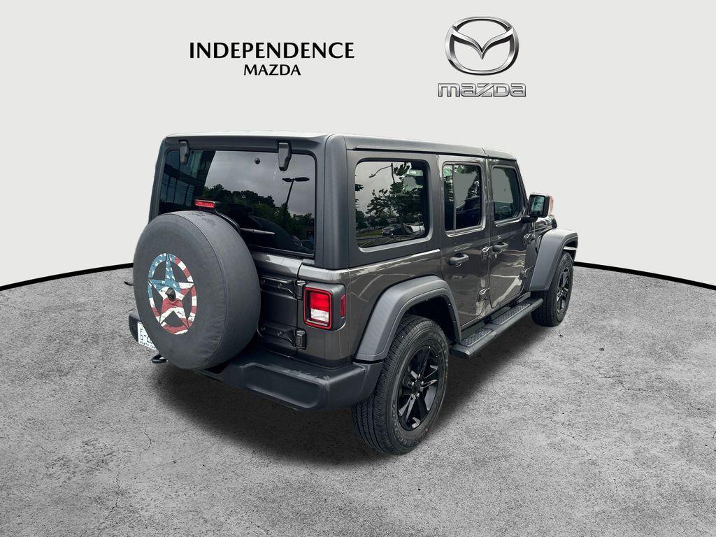 used 2021 Jeep Wrangler Unlimited car, priced at $31,509