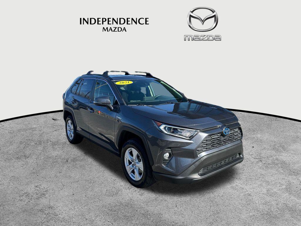 used 2021 Toyota RAV4 Hybrid car, priced at $28,300