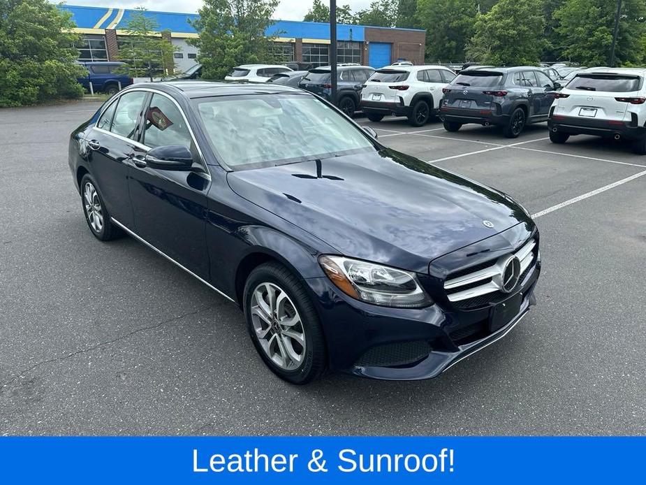 used 2018 Mercedes-Benz C-Class car, priced at $22,412