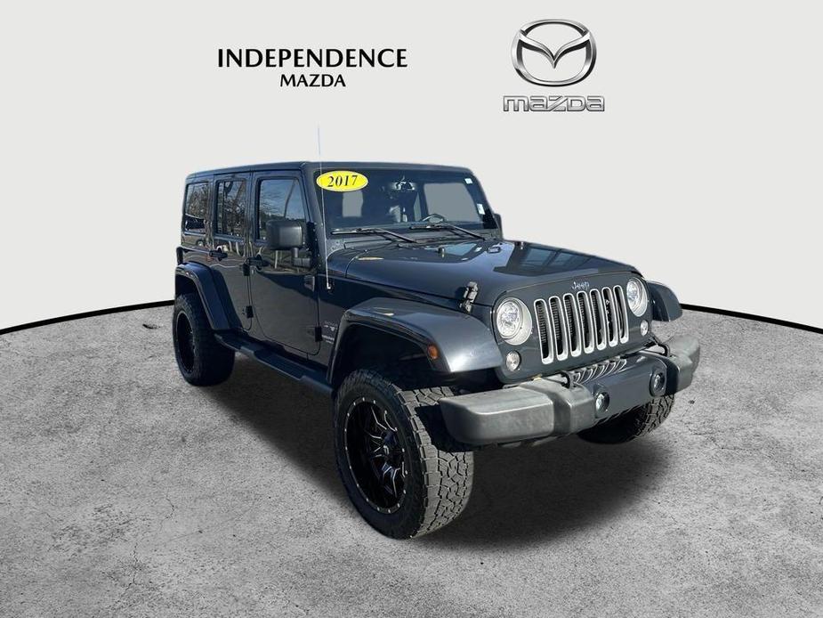 used 2017 Jeep Wrangler Unlimited car, priced at $24,991