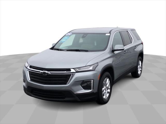 used 2024 Chevrolet Traverse car, priced at $33,946