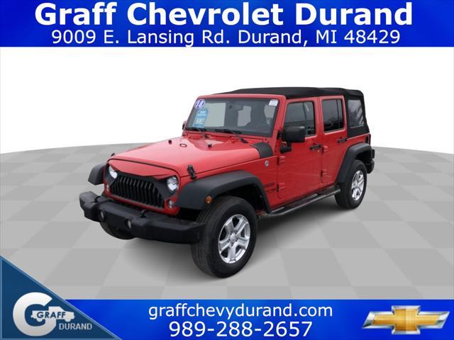 used 2018 Jeep Wrangler JK Unlimited car, priced at $18,261