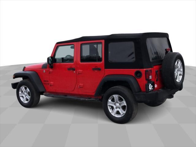 used 2018 Jeep Wrangler JK Unlimited car, priced at $18,261