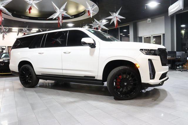 used 2023 Cadillac Escalade ESV car, priced at $137,888