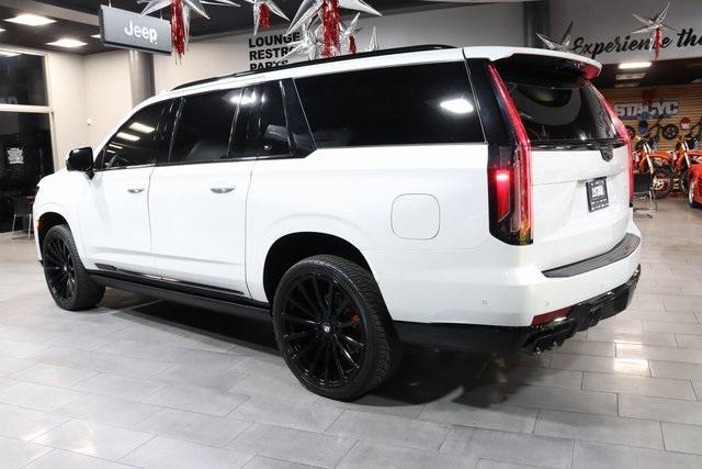 used 2023 Cadillac Escalade ESV car, priced at $137,888