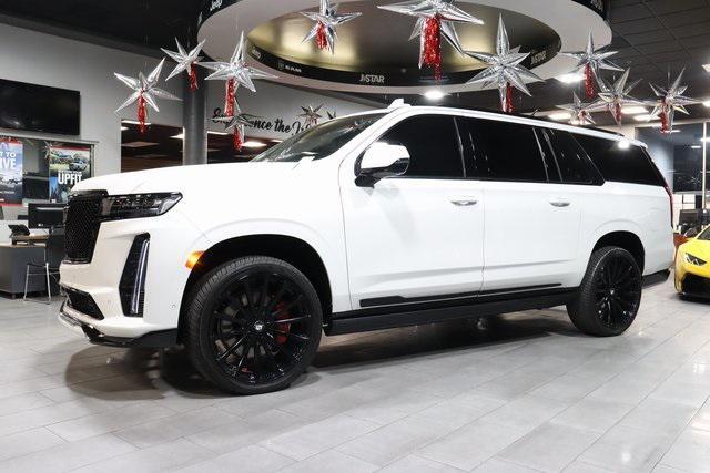 used 2023 Cadillac Escalade ESV car, priced at $137,888