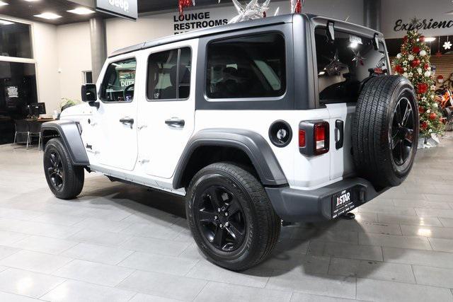 used 2021 Jeep Wrangler Unlimited car, priced at $32,788