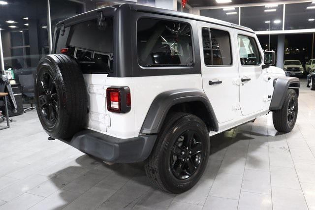 used 2021 Jeep Wrangler Unlimited car, priced at $32,788