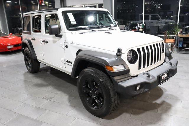 used 2021 Jeep Wrangler Unlimited car, priced at $32,788