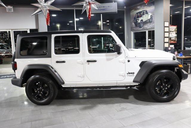 used 2021 Jeep Wrangler Unlimited car, priced at $32,788