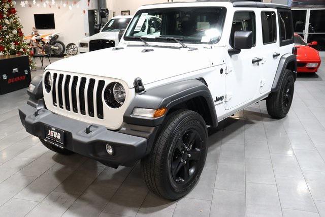 used 2021 Jeep Wrangler Unlimited car, priced at $32,788