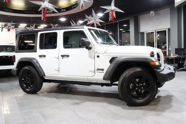 used 2021 Jeep Wrangler Unlimited car, priced at $32,788