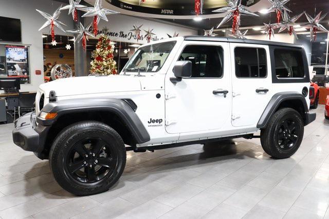 used 2021 Jeep Wrangler Unlimited car, priced at $32,788