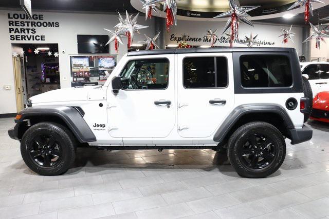 used 2021 Jeep Wrangler Unlimited car, priced at $32,788