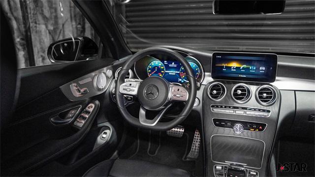 used 2021 Mercedes-Benz C-Class car, priced at $39,900