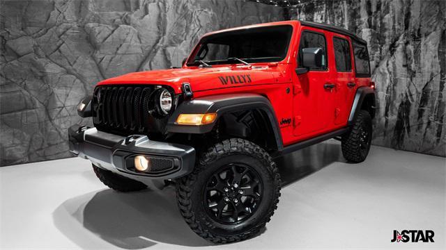 used 2023 Jeep Wrangler car, priced at $32,600