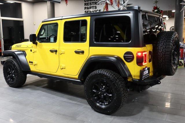 used 2020 Jeep Wrangler Unlimited car, priced at $34,891