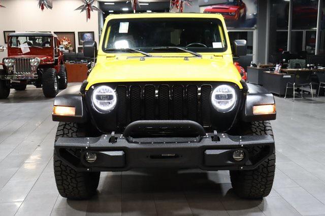 used 2020 Jeep Wrangler Unlimited car, priced at $34,891