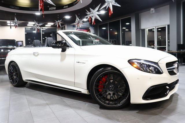 used 2017 Mercedes-Benz AMG C 63 car, priced at $52,998