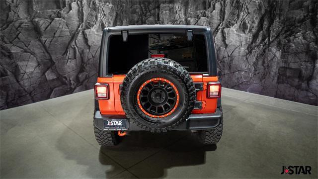 used 2020 Jeep Wrangler Unlimited car, priced at $28,000