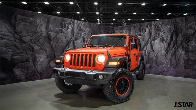 used 2020 Jeep Wrangler Unlimited car, priced at $28,000