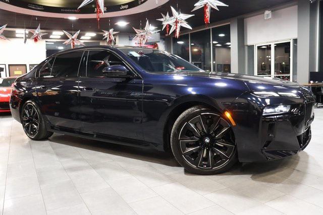 used 2023 BMW 740 car, priced at $75,888