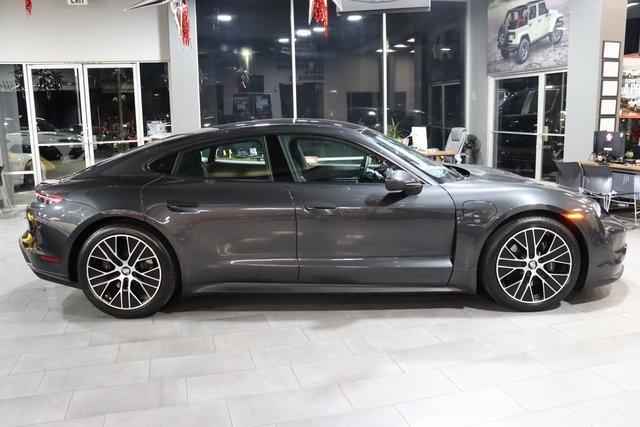 used 2021 Porsche Taycan car, priced at $58,500