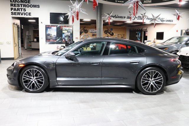 used 2021 Porsche Taycan car, priced at $58,500