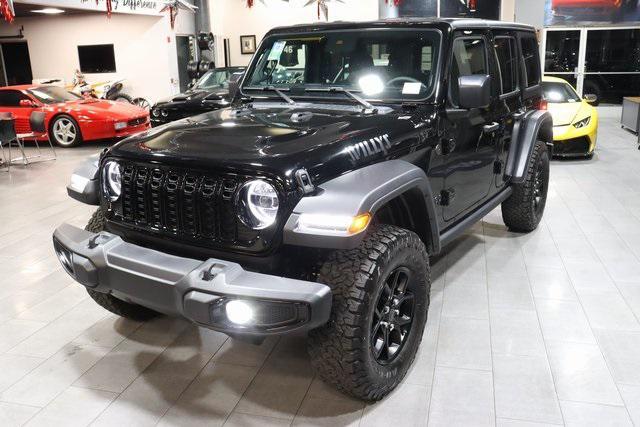 used 2024 Jeep Wrangler car, priced at $39,888