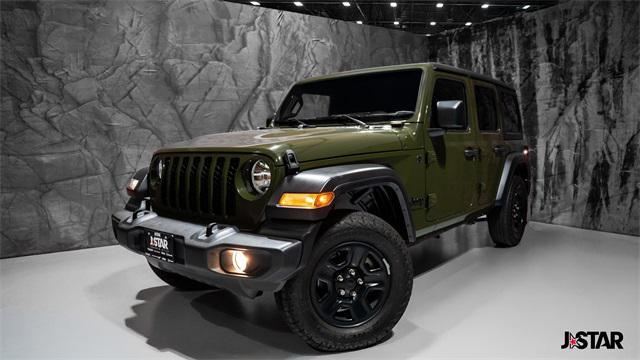 used 2024 Jeep Wrangler car, priced at $33,650
