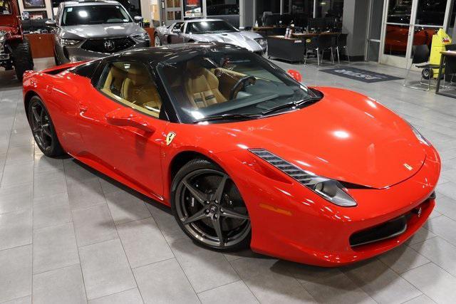 used 2015 Ferrari 458 Spider car, priced at $273,595